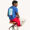 Nautica Mens Sailboat Wave Graphic T-shirt In Blue