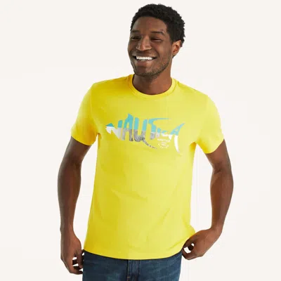 Nautica Mens Sailing 1983 Graphic T-shirt In Multi