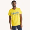 Nautica Mens Sailing Graphic T-shirt In Multi