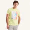 Nautica Mens Sailing Regatta Graphic T-shirt In Multi
