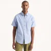 Nautica Mens Short-sleeve Shirt In Blue