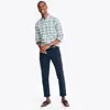 Nautica Mens Slim Fit Stretch Pant In Blue