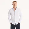 Nautica Mens Slim Fit Wrinkle-resistant Shirt In White