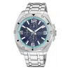 Nautica Mens Stainless Steel Multi-function Watch In Silver
