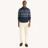Nautica Mens Stretch Corduroy Pant In White