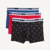Nautica Mens Stretch Trunks, 3-pack In Animal Print