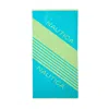Nautica Mens Striped Logo Beach Towel