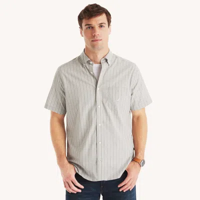 Nautica Mens Striped Short-sleeve Shirt In Multi