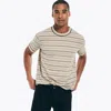 Nautica Mens Sustainably Crafted Striped T-shirt In Multi