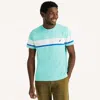 NAUTICA MENS STRIPED T-SHIRT