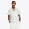 Nautica Mens Sustainably Crafted Plaid Short-sleeve Shirt In Multi