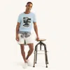 Nautica Mens Sustainably Crafted Sailing Division Graphic T-shirt In Multi