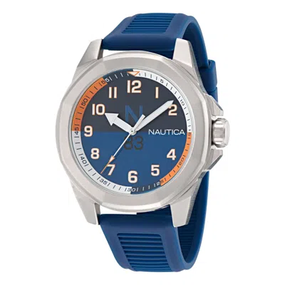 Nautica Mens Tortuga Bay Wheat Fiber Quartz Analog Watch In Multi