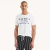 Nautica Mens Vintage Heritage Graphic T-shirt