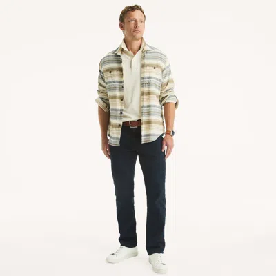 Nautica Mens Vintage Straight Stretch Denim In Gray