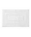 Nautica Micellar Solid Reversible Cotton Tufted 2 Piece Bath Rug Set In White