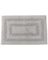Nautica Micellar Solid Reversible Tufted Bath Rug Set