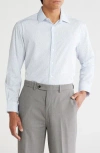Nautica Microprint Regular Fit Dress Shirt In Multi