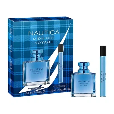 Nautica Midnight Voyage Eau De Toilette 2-pc Gift Set In Blue