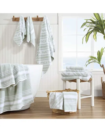 Nautica Minera Terry 6pc Towel Set In Green