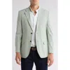 Nautica Mint Solid Stretch Cotton Sport Coat In Mint