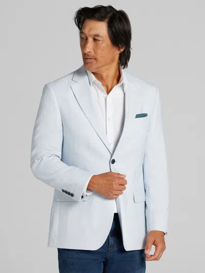 Nautica Modern Fit Tweed Sport Coat In Blue