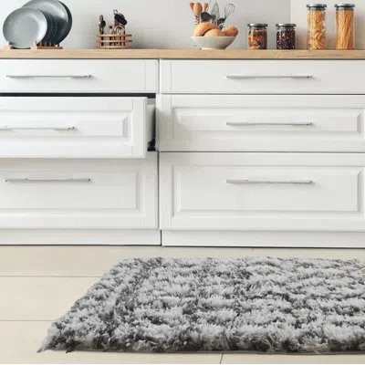 Nautica Moroccan Shag Gray Area Rug