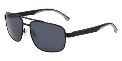 Nautica N104sp Polarized 005 Men's Sunglasses Black Size 59