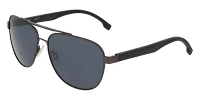 Nautica N107sp 030 Men's Sunglasses Gunmetal Size 60 In White