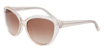 Nautica N2241s 270 Women's Sunglasses Brown Size 55