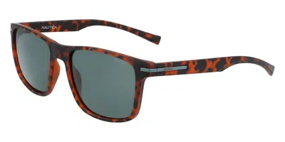 Nautica N3659sp 215 Men's Sunglasses Tortoiseshell Size 55