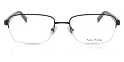Nautica N7301 005 Occhiali Da Vista Neri Per Uomo (solo Montatura) In Transparent
