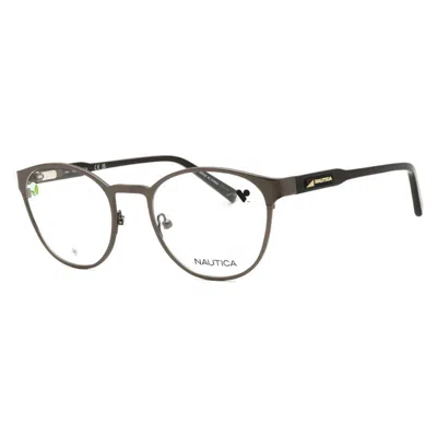 Nautica N7345 030 Matte Gunmetal 52mm In Brown