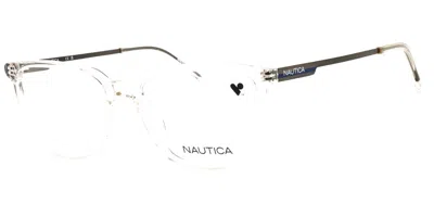 Nautica N8173 909 Occhiali Da Vista Chiari Per Uomo (solo Montatura) In Transparent