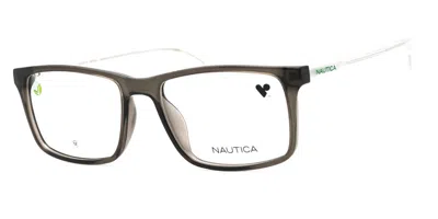 Nautica N8182 015 Occhiali Da Vista Chiari Per Uomo (solo Montatura) In Gray