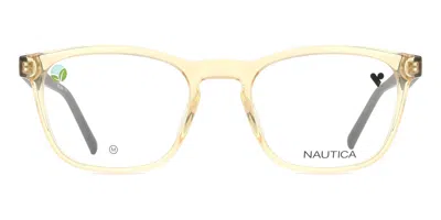 Nautica N8188 205 Occhiali Da Vista Gialli Per Uomo (solo Montatura)