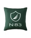 Nautica N83 Boat Printed Decorative Pillow In Green