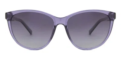 Nautica N905sp Polarized 540 Women's Sunglasses Purple Size 57