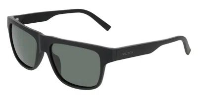 Nautica N912sp 005 Occhiali Da Sole Neri Per Uomo In Black