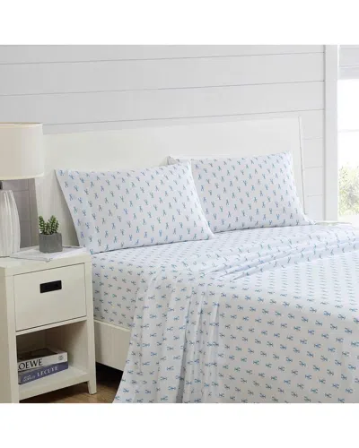 Nautica Nantucket Lobster Lightweight Sheet Set