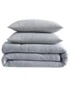 Nautica L Stitch Chambray Comforter Set