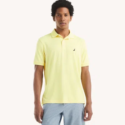 Nautica Navtech Classic Fit Performance Polo In Yellow
