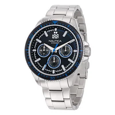 Nautica Nct Windrose Stainless Steel 3-hand Watch In Pink