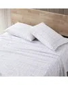 Nautica Northern Plaid 4pc Grey Sheet Set In Grey