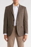 Nautica Notch Lapel Dinner Jacket In Brown