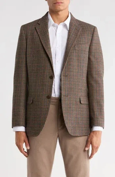 Nautica Notch Lapel Dinner Jacket In Brown