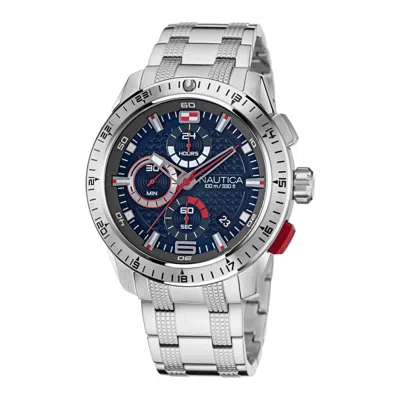 Nautica Nst 101 Stainless Steel Watch In Multi