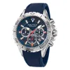 Nautica Nst Silicone Chronograph Watch In Multi