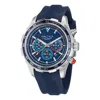 Nautica Nst Silicone Chronograph Watch In Multi