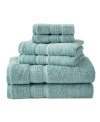 Nautica Oceane Turquoise 6-piece Antibacterial Towel Set In Turquoise